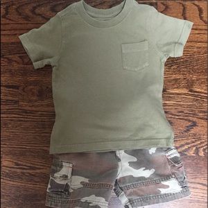 Children’s Place Boys Camouflage Short (see size)